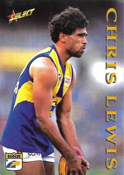 1995 Select AFL #13 Chris Lewis Front